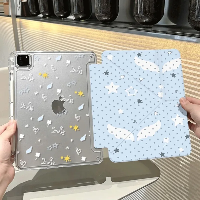 Étui de protection pliable en Y pour iPad Pro 12.9, iPad 10.2 (7e/8e/9e génération), iPad 10.9 (10e génération), iPad Air 3, iPad Air 10.5, iPad Pro 11, iPad Air 13, iPad Pro 11, iPad A16 2025, iPad