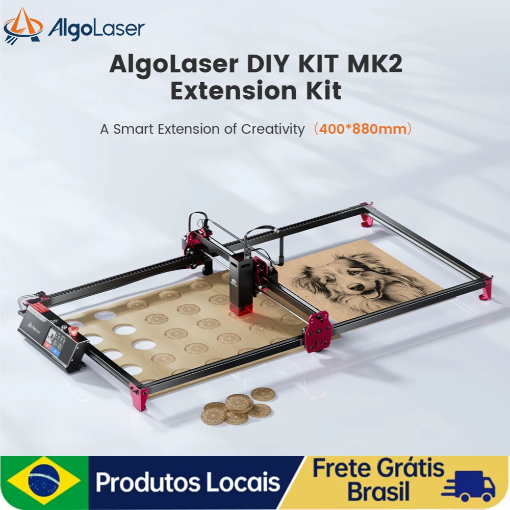 Algolaser AlgoOS 2.5 KIT de bricolage MK2 10W Machine de gravure intelligente d