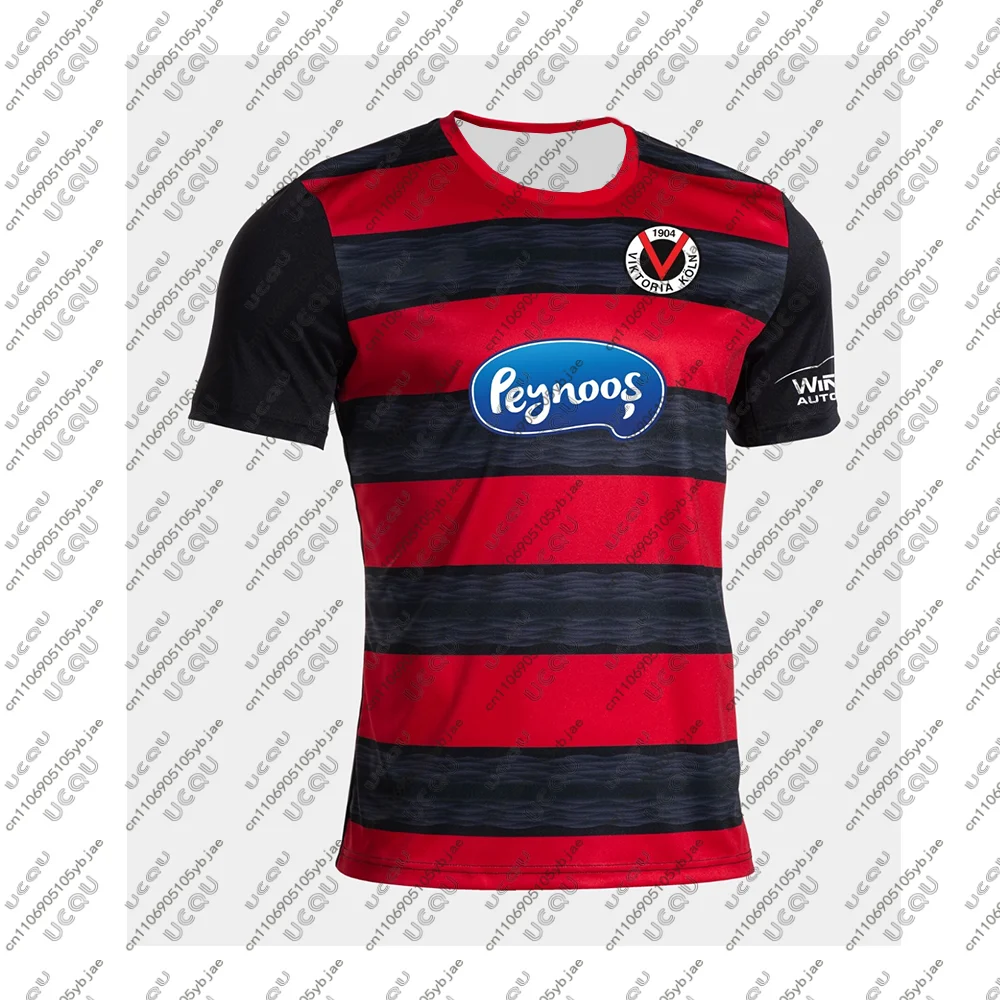 Maillot de Football respirant pour hommes et enfants, haut d'entraînement pour adultes, jeu de Football à domicile, cadeau de sport, v-viktoria K-Köln, 2025/26