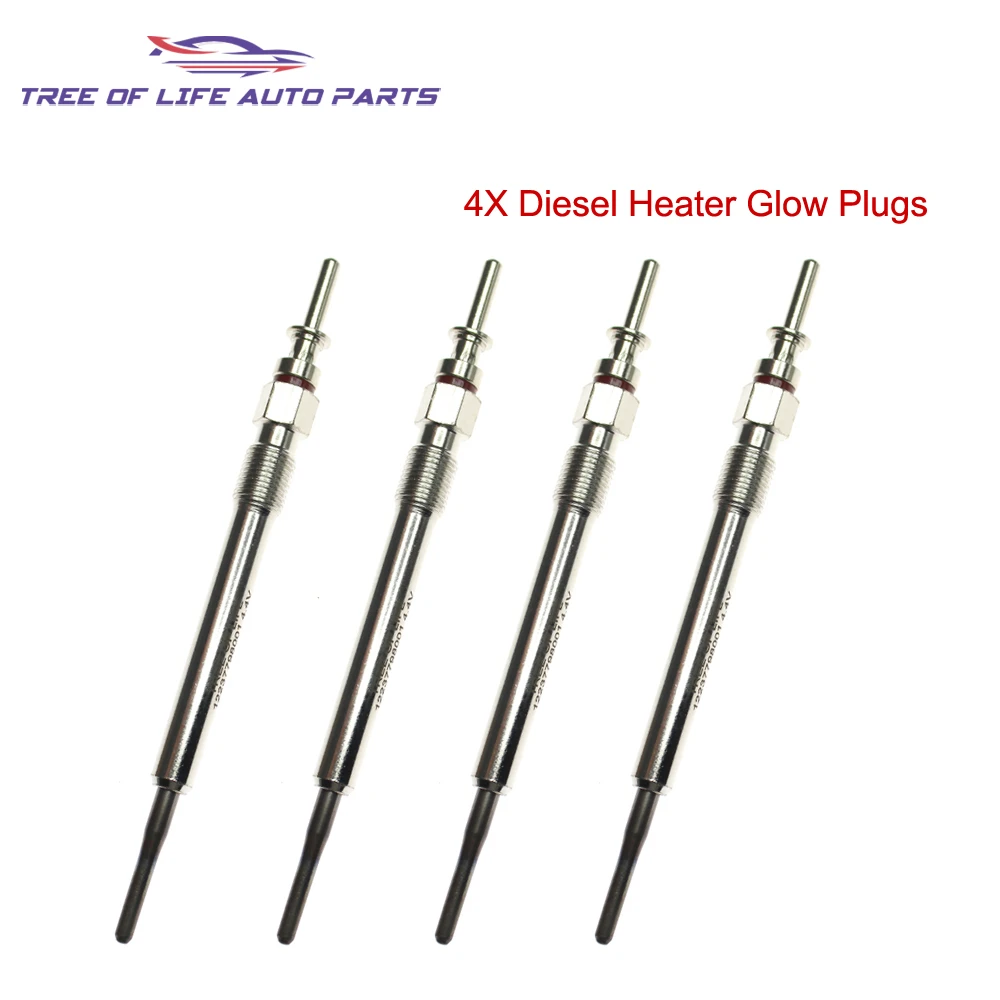 4 bougies de préchauffage pour chauffage Diesel, 12237798001, pour Mini Clubman Countryman Roadster Paceman Cooper D SD 1.6 2.0 2010 + 12 23 8 572 135