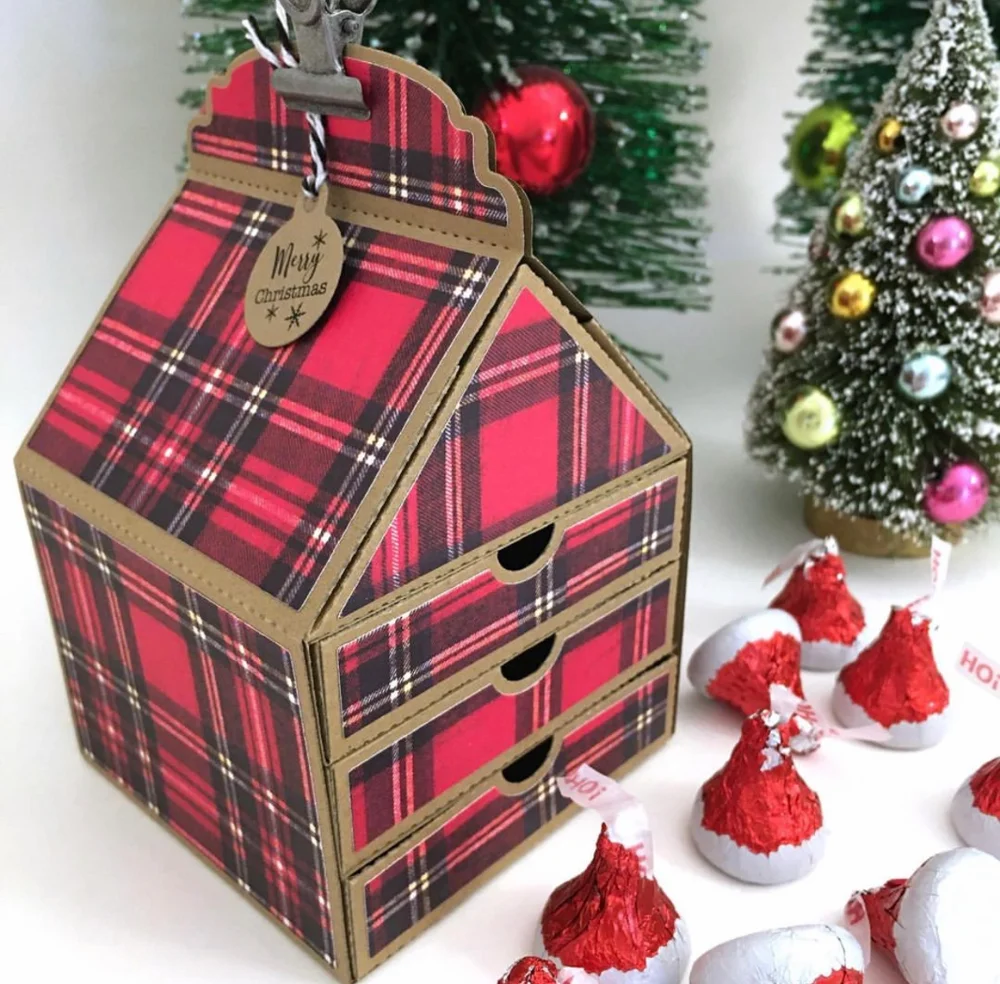 KSCRAFT-Boîte de freins à lait avec wers de proximité, matrices de découpe en métal, pochoirs pour bricolage, scrapbooking, gaufrage décoratif, cartes en papier bricolage