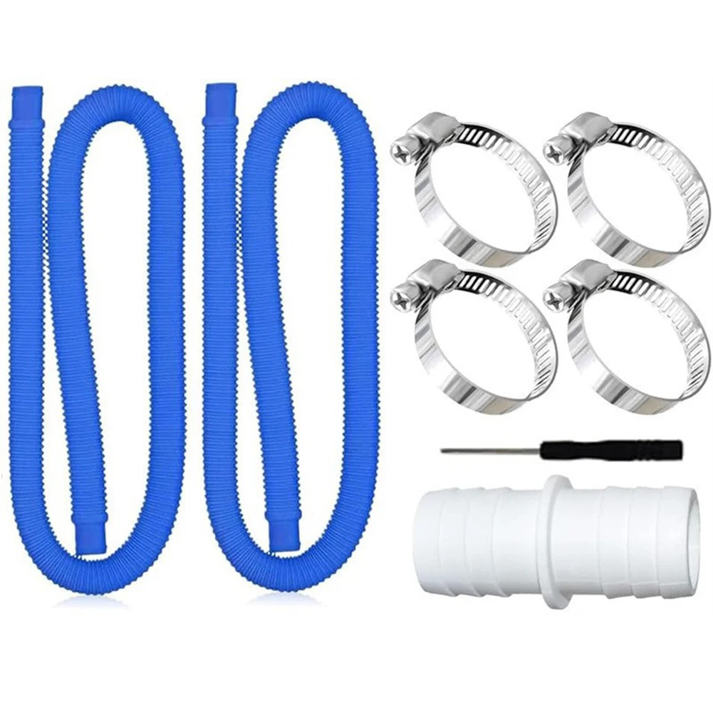 Tuyau de piscine flexible, ensemble de tuyaux de piscine, entretien de la piscine, construction anti-fuite, conception maniable, installation facile, accessoires de piscine