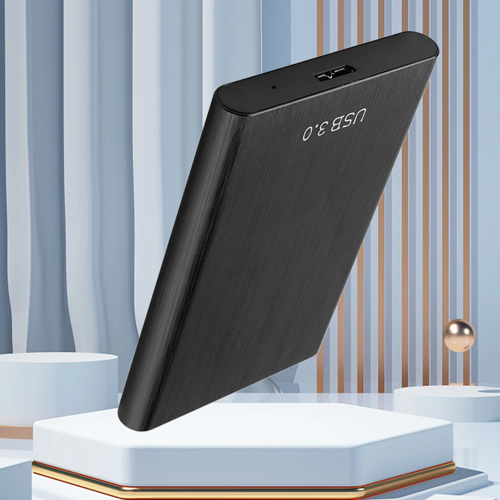 Boîtier de disque dur portable de 2,5 pouces, USB 3.0, boîtier de disque dur externe, boîtier de disque dur mobile pour disque dur mobile de 1 To