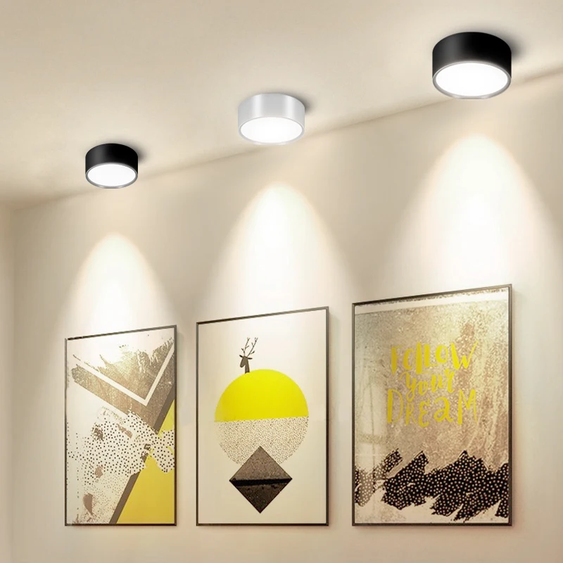 LED-Downlight Spot-Leuchte Deckenlampe 220V Dimmbar Wohnzimmer 3 Farben Schlafzimmer Kronleuchter Strahler LED