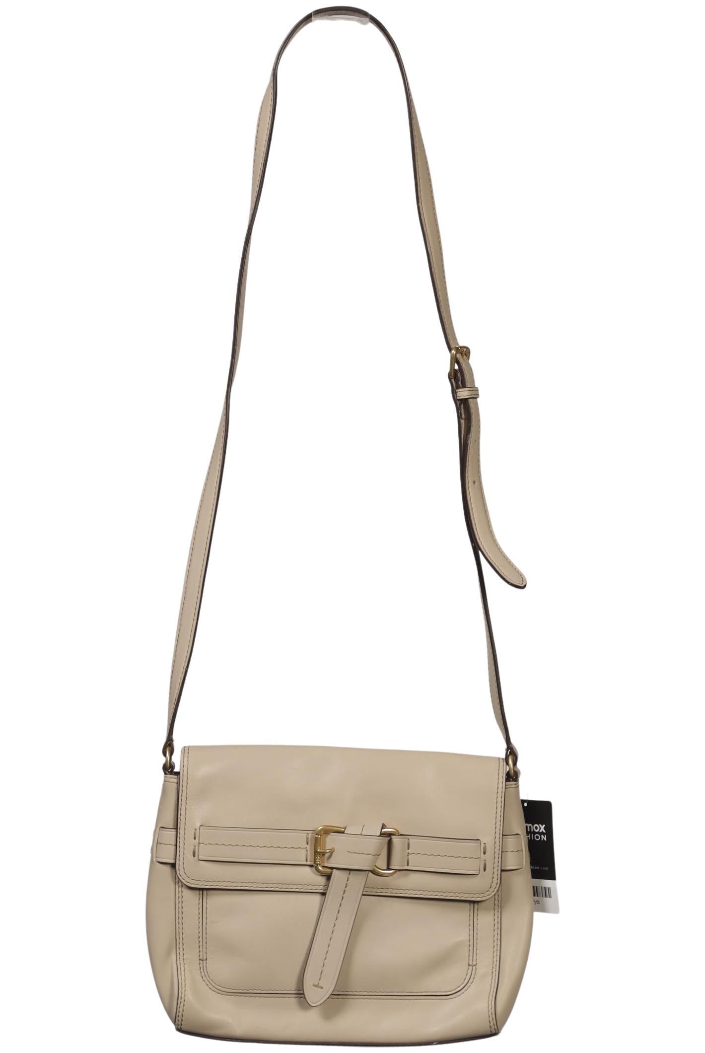Lauren Ralph Lauren Damen Handtasche klein Leder, Gr. , Beige, kein / Etikett / Leder - momox fashion