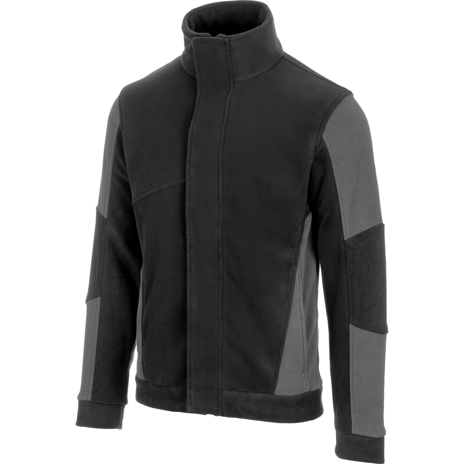 Polaire de travail JOB+ BICOLOR noire/gris