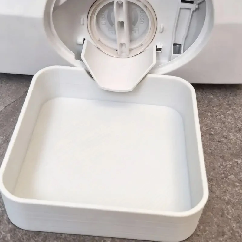 3Pcs/4Pcs/5Pcs Washing Machine Drain Tray Replacement Funnel, Multifunctional Washing Machine Drain Accessories, Washing Machine Drain Outlet Cleaning Tool, Made of Plastic, Can Be Used for Water Storage at the Washing Machine Outlet, Effectively...