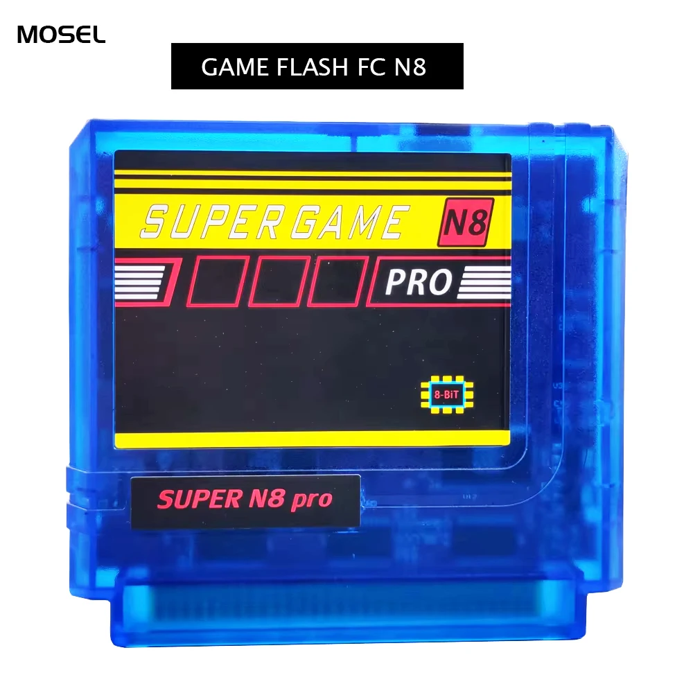 Mosel Game Flash FC N8 China Version Retro Video Game Card Suitable for Such as FC Game Consoles