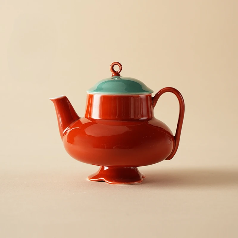 Chinese Thin Tire Teapot Tea Cup High-end Ceramic Household Kung Fu Tea Set Household Goods