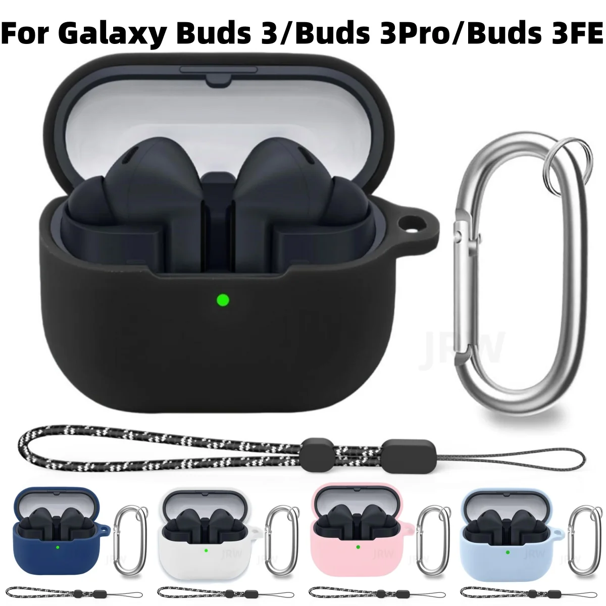 Silicone Case for Samsung Galaxy Buds 3 FE/Galaxy Buds 3 Pro/Galaxy Buds 3 Full Protective Case For Samsung Galaxy Buds 3 Series