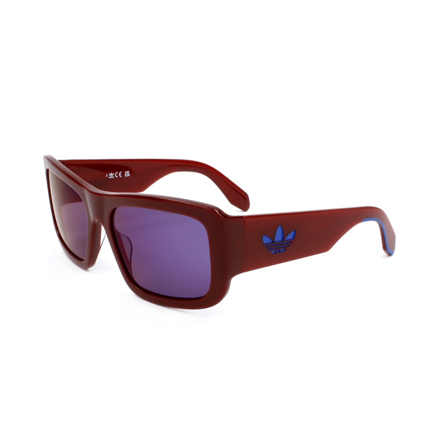 Adidas occhiali da sole unisex OR0090 bordeaux 1 St