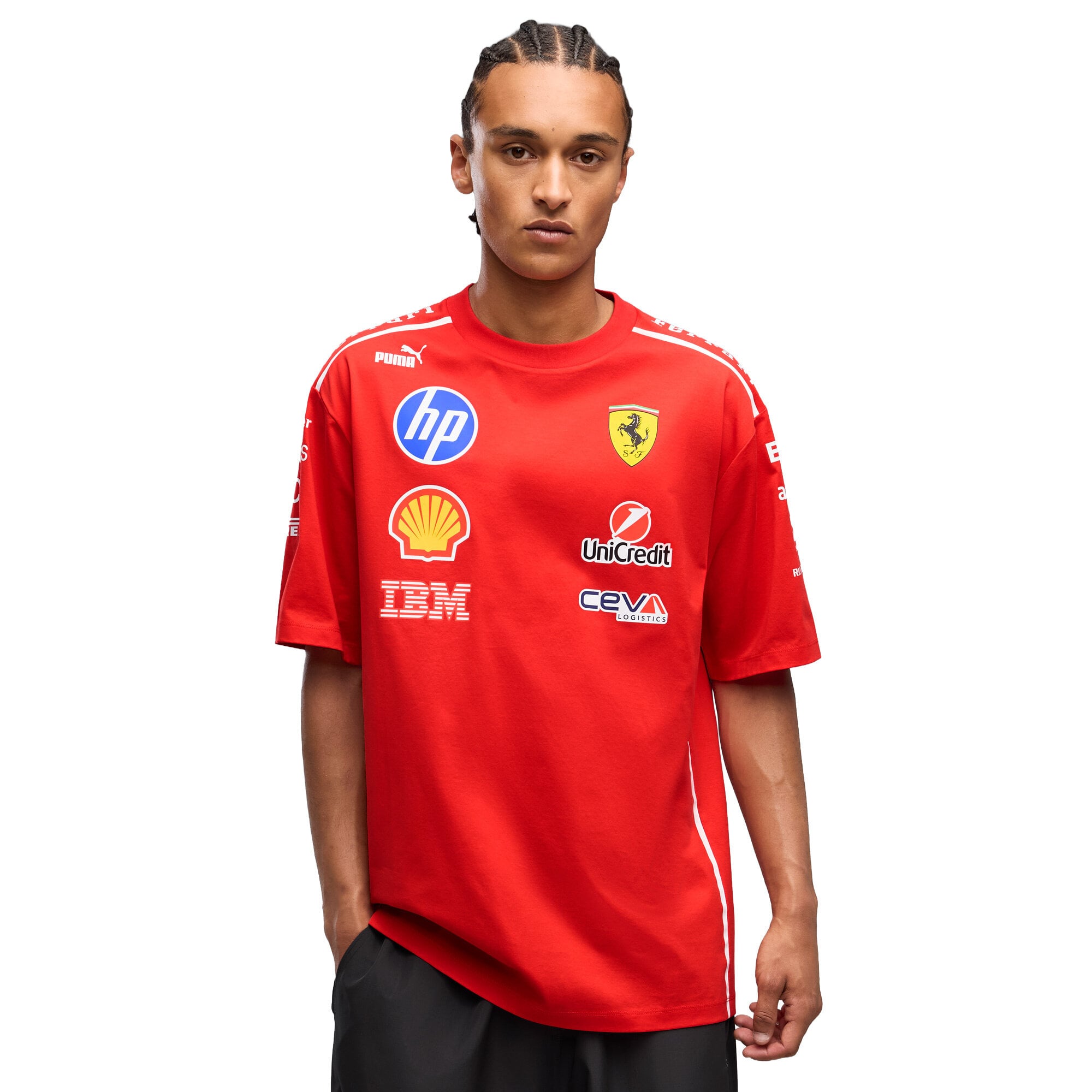Scuderia Ferrari 2026 Team Special Edition Monza T-Shirt - Rot
