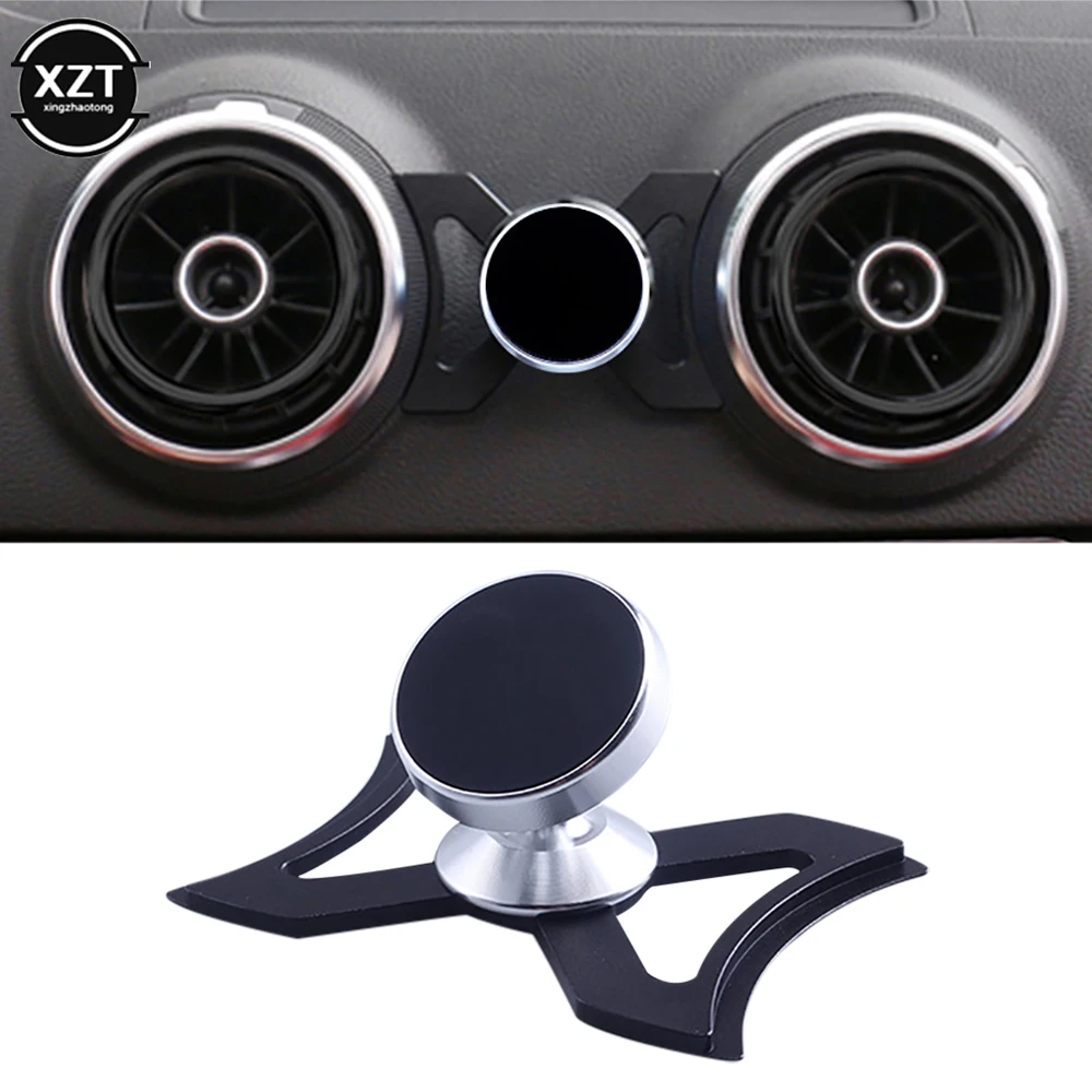 Support de téléphone magnétique pour Audi A3, Compatible avec Audi A3/S3/RS3, support de téléphone intelligent, support magnétique en métal, accessoire de voiture Audi A3