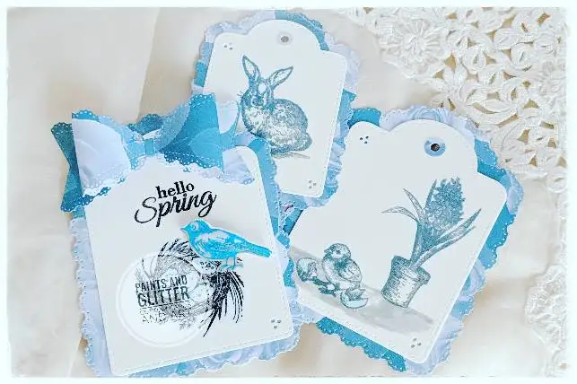 KSCRAFT-Matrices de découpe en métal pour cartes d'étiquettes, pochoirs pour bricolage, scrapbooking, photo, gaufrage décoratif, cartes en papier bricolage, 40%