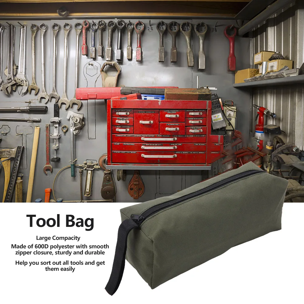Sac à outils d'électricien, sac à outils multifonctionnel, pochette à outils pour pinces, vis, outils de réparation, outils de quincaillerie