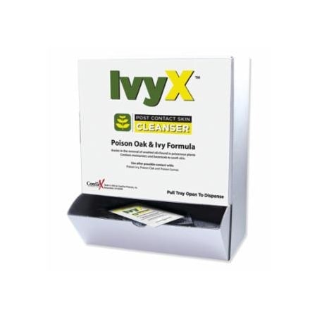FIRST AID ONLY 579-18-065 IvyX,Post-Contact Skin Cleanser, 0.25 oz, Packets