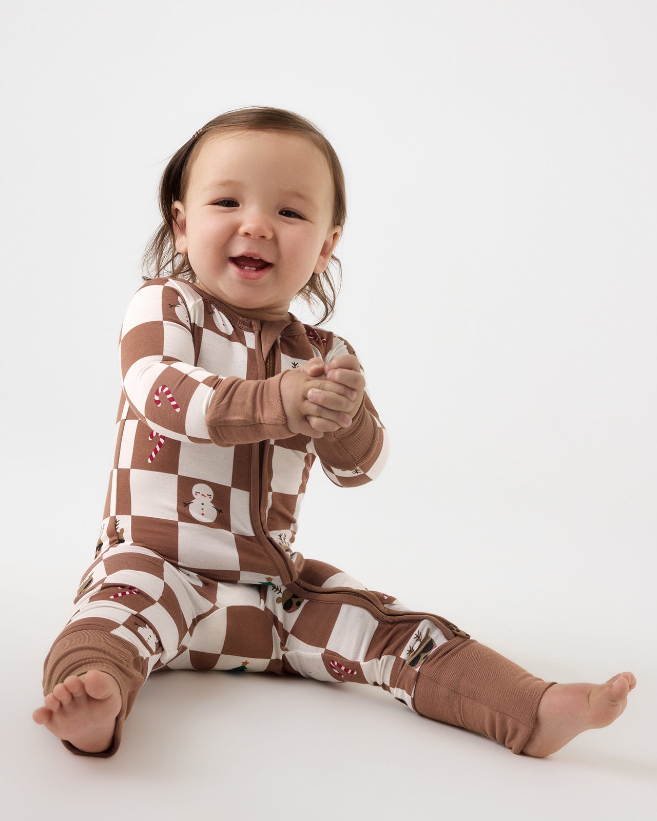 Holiday Checks Zippy - 3T - Little Sleepies