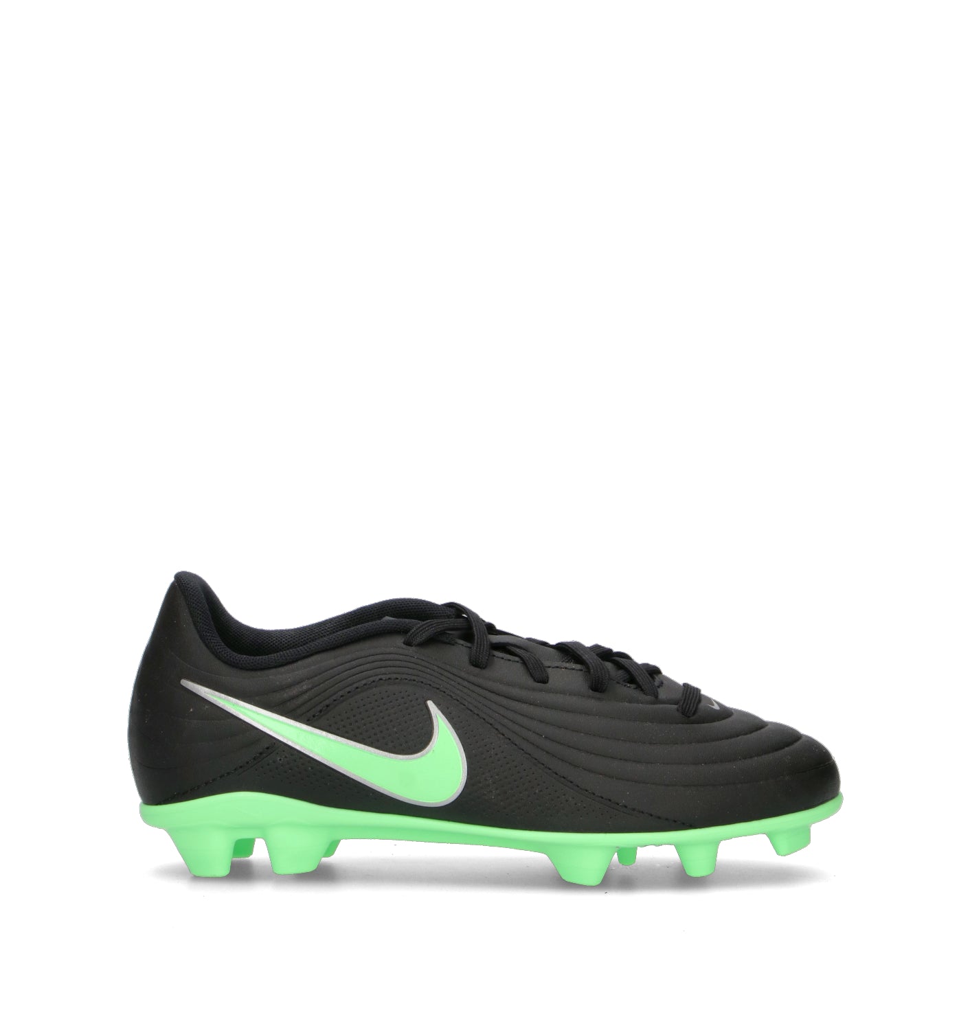 NIKE JR TIEMPO MAESTRO CLUB FG/MG Scarpa calcio ragazzo nera/verde