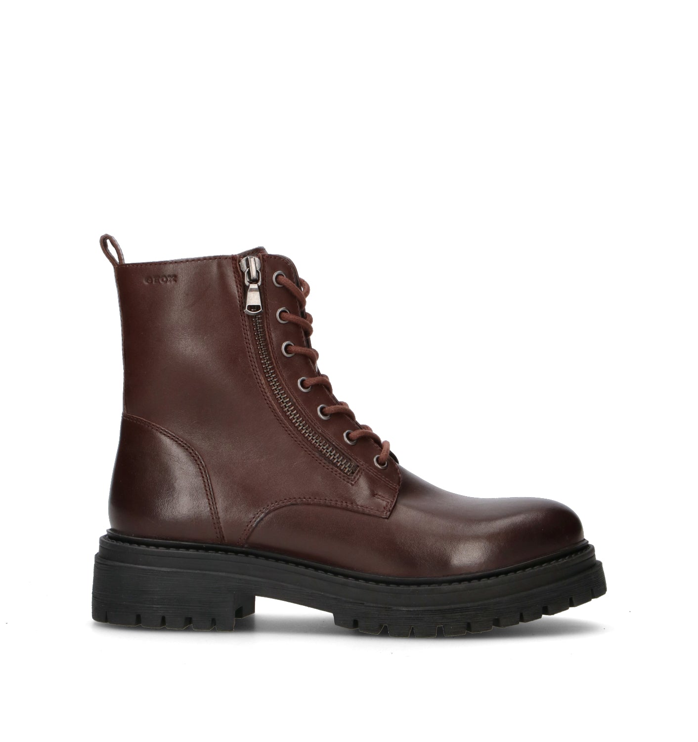 GEOX Polacco donna marrone in pelle