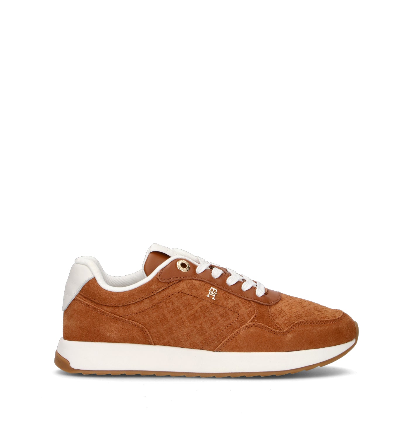 TOMMY HILFIGER Sneaker donna cuoio in suede
