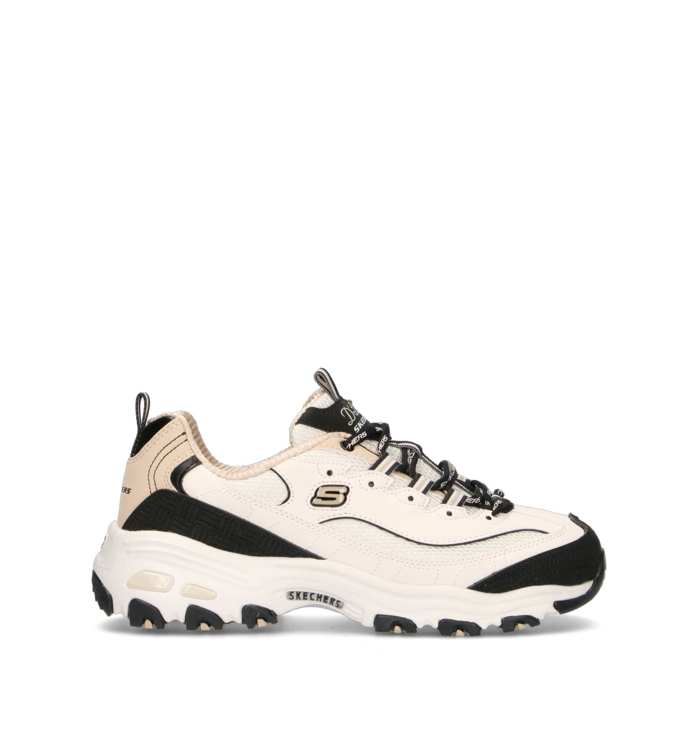 SKECHERS SPORT Sneaker donna bianca/nera