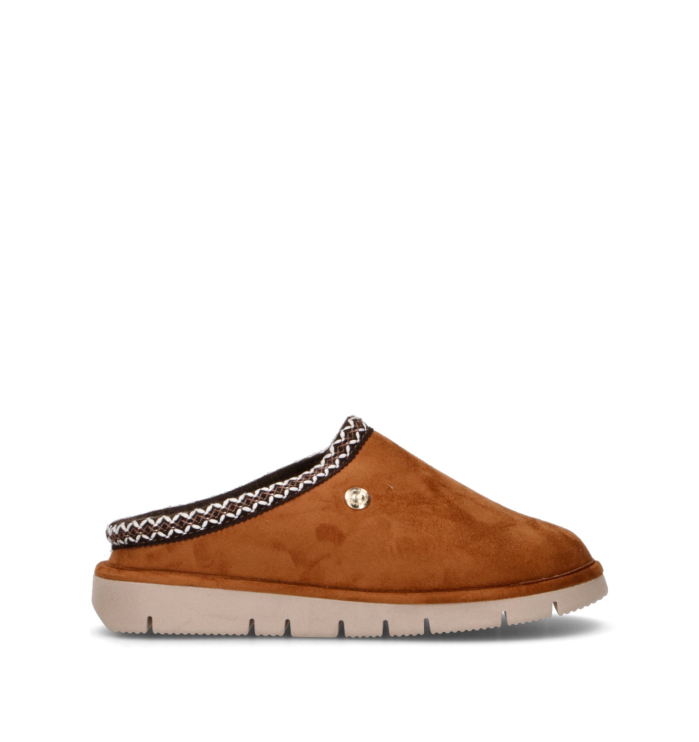 GRUNLAND Pantofola donna cuoio