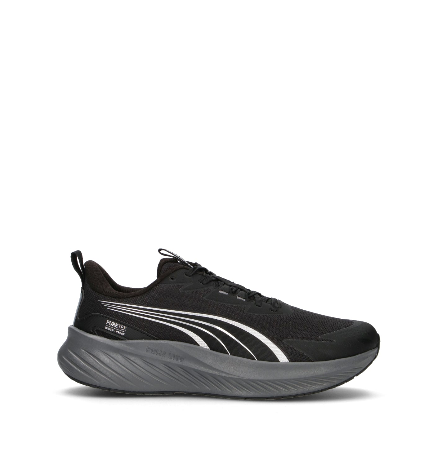 PUMA PUNCE LITE 2 PTX Scarpa running uomo nera waterproof