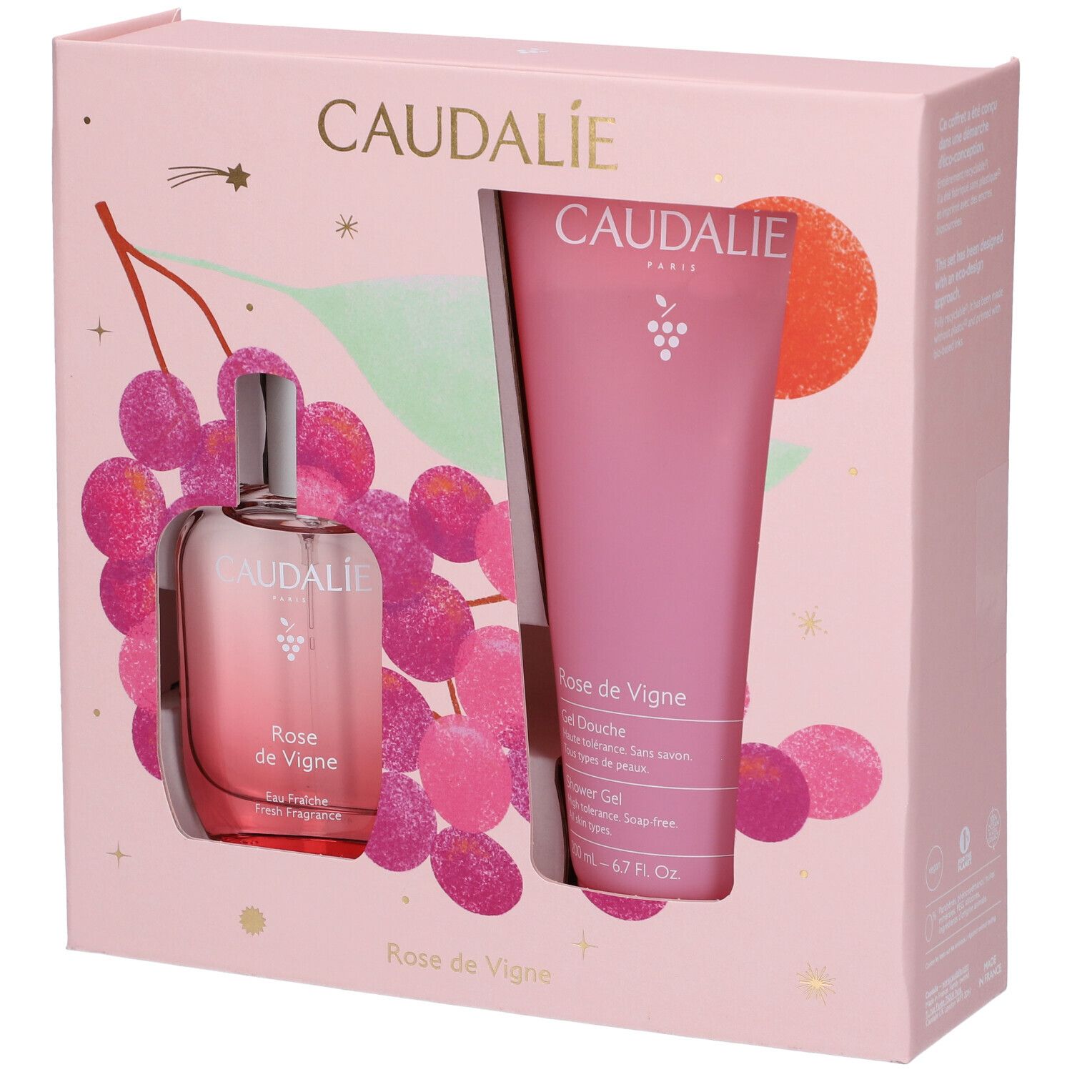 Rose De Vigne Cofanetto Con Acqua Profumata + Gel Doccia In Omaggio 1