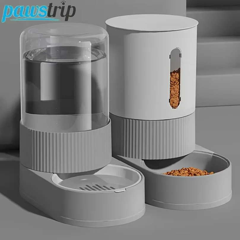 Distributeur automatique de nourriture pour chats, distributeur d'eau automatique pour chats, gamelle pour nourriture, récipient de stockage de nourriture par gravité pour chats et chiens, accessoires