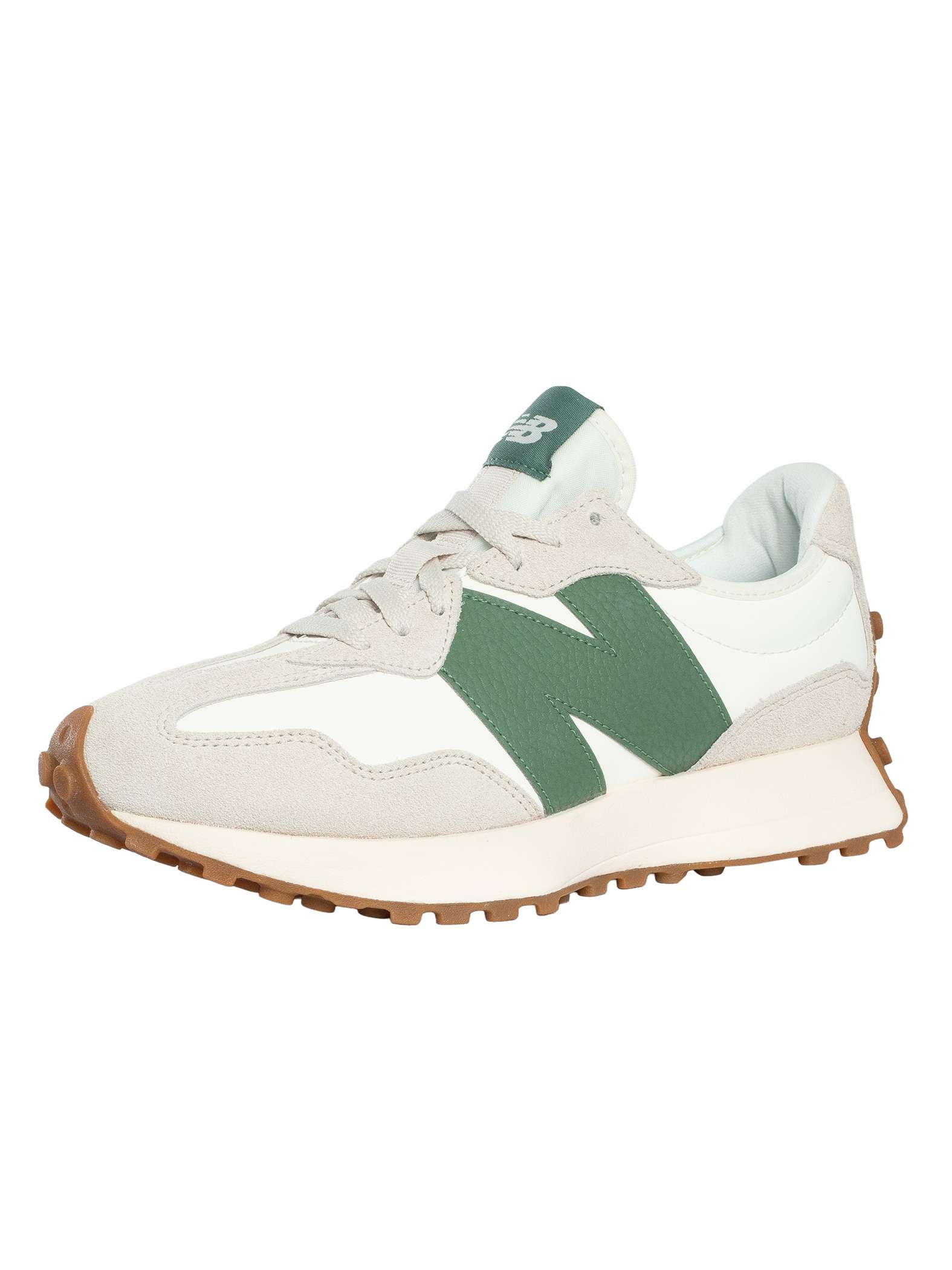 New Balance 327 Leder-Sneaker, Grau 41,5 EU/IT