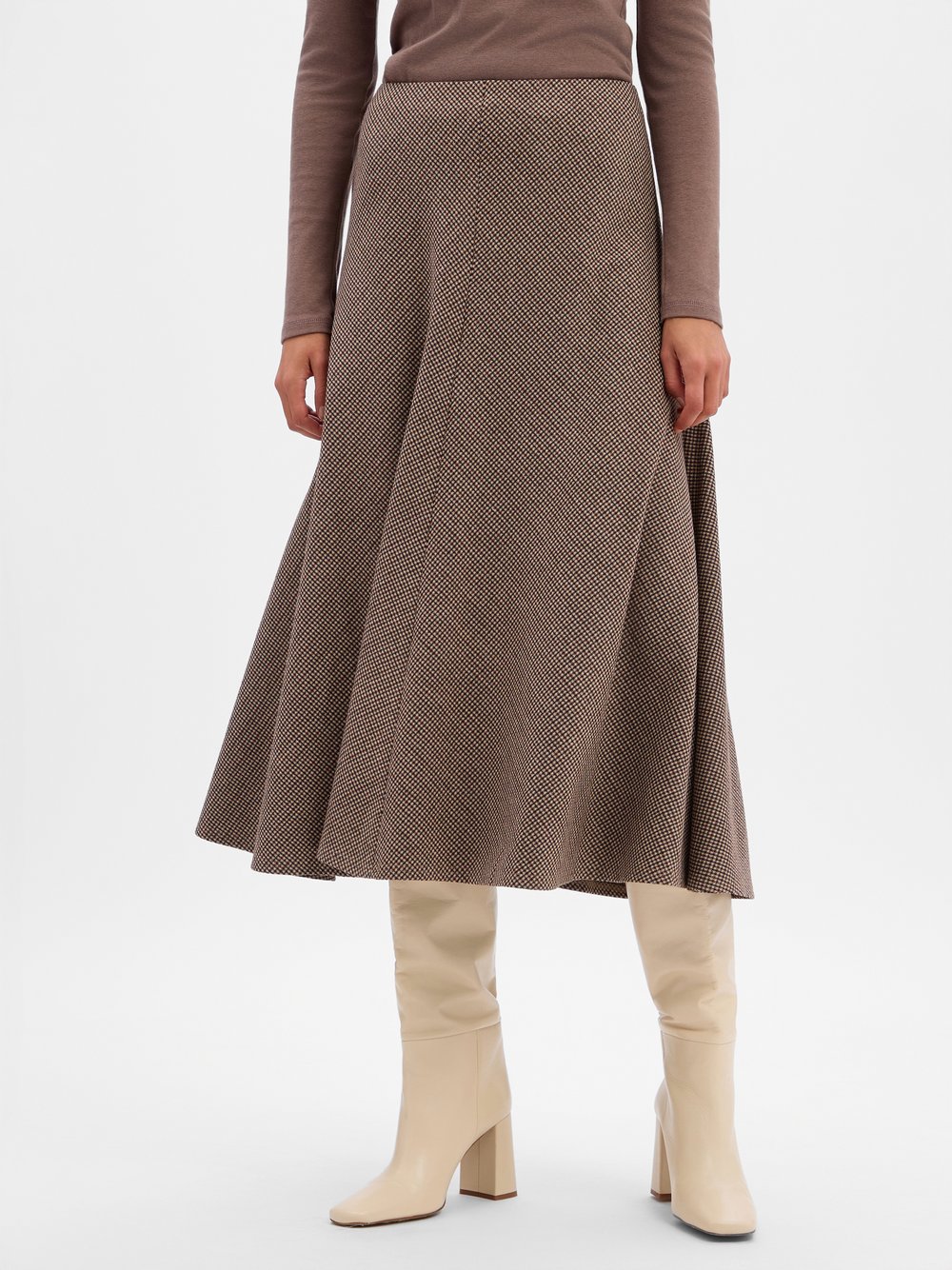 zero Midirock Damen mocca, 42