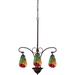 Meyda Lighting Iris 21 Inch 3 Light Mini Chandelier - 27416