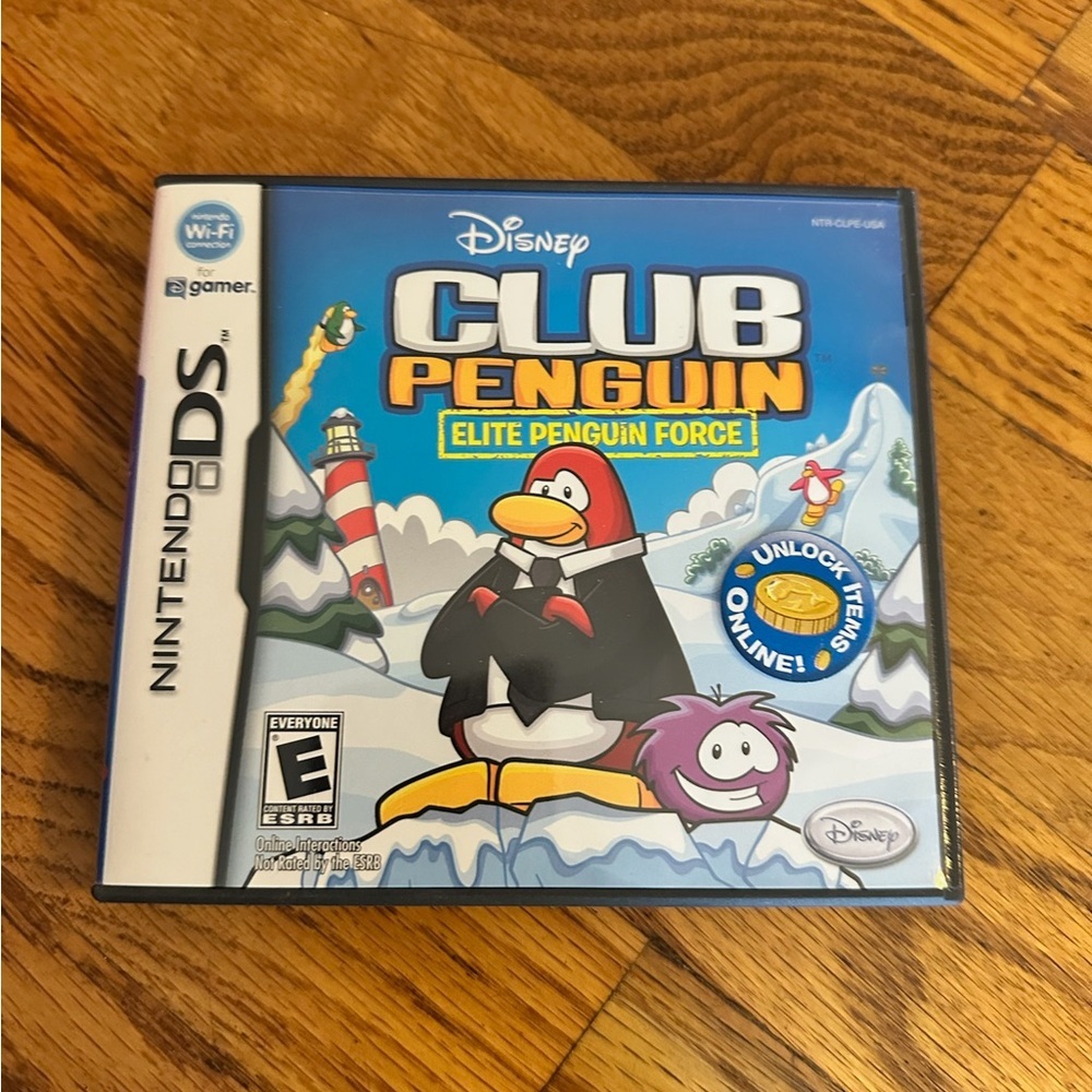 Disney Video Games & Consoles | Disney Club Penguin Elite Penguin Force Ds Game - Black And Blue | Color: Blue/White | Size: Os