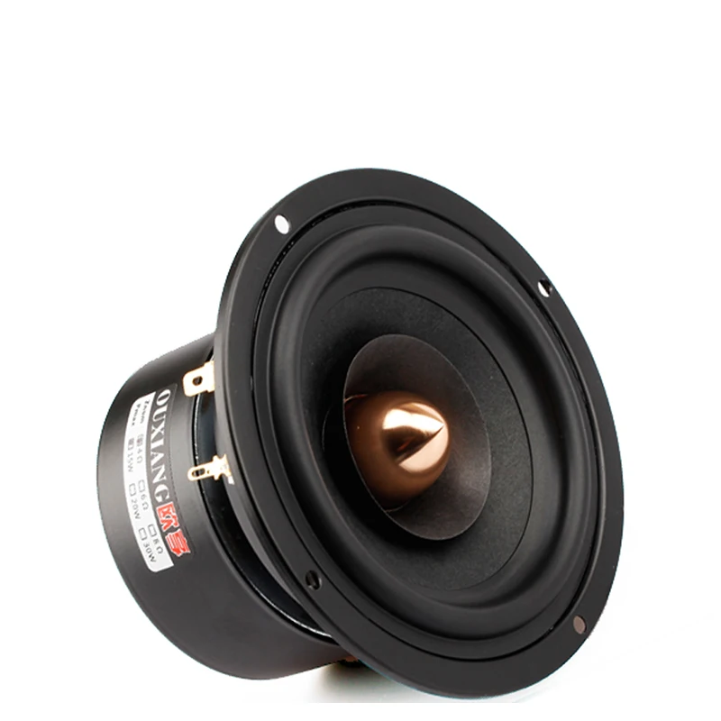 4-Zoll-Audio-Lautsprecher 4 8 Ohm 15-25W HiFi-Lautsprecher mit voller Reichweite Bücherregal Desktop-Home-Sound-Lautsprecher