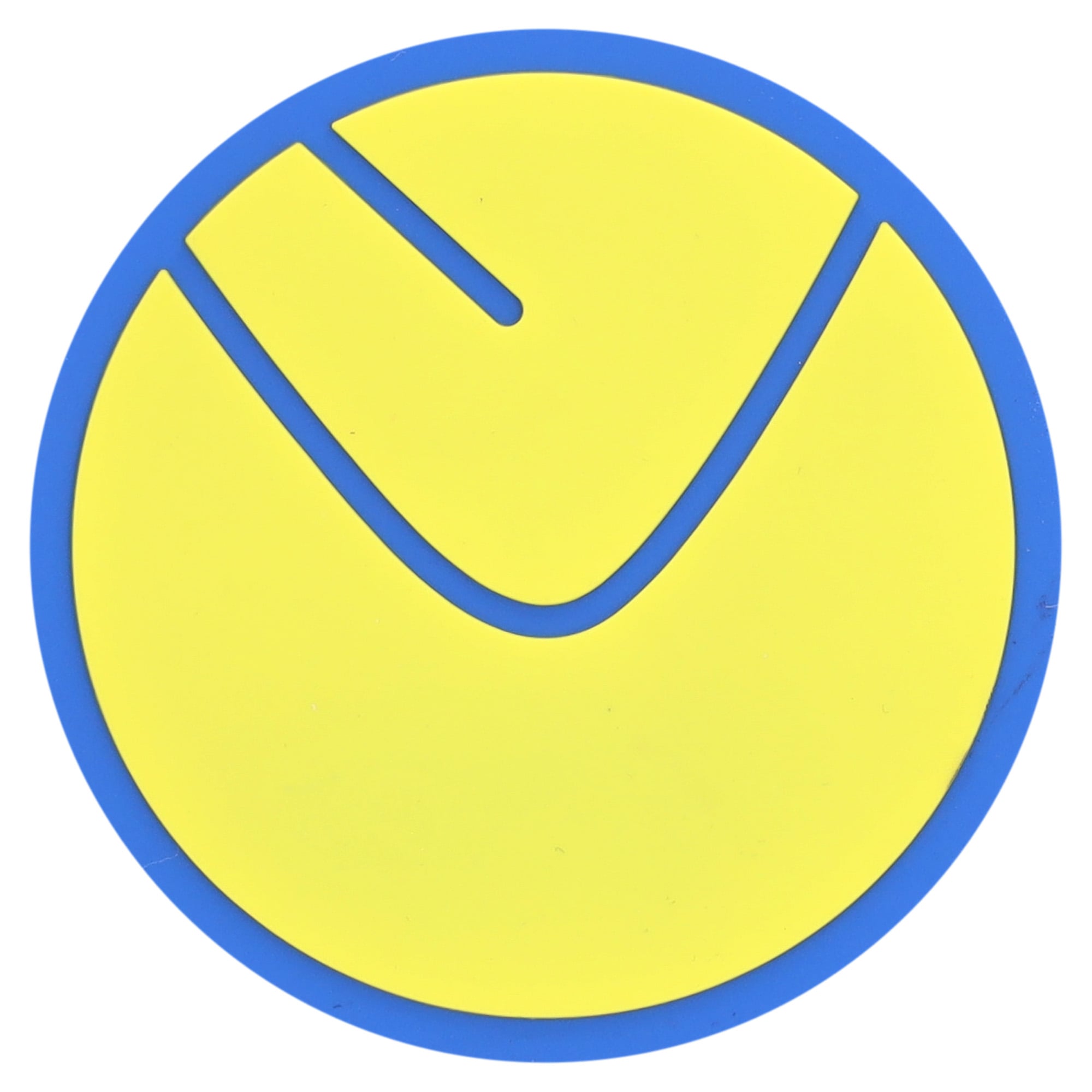 Leeds United 2D PVC Smiley-Magnet