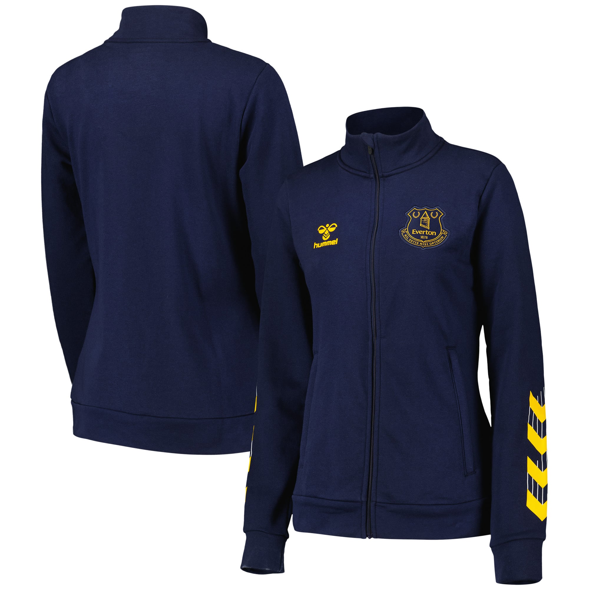 Everton Hummel Travel Zip Jacket – Navy – Damen