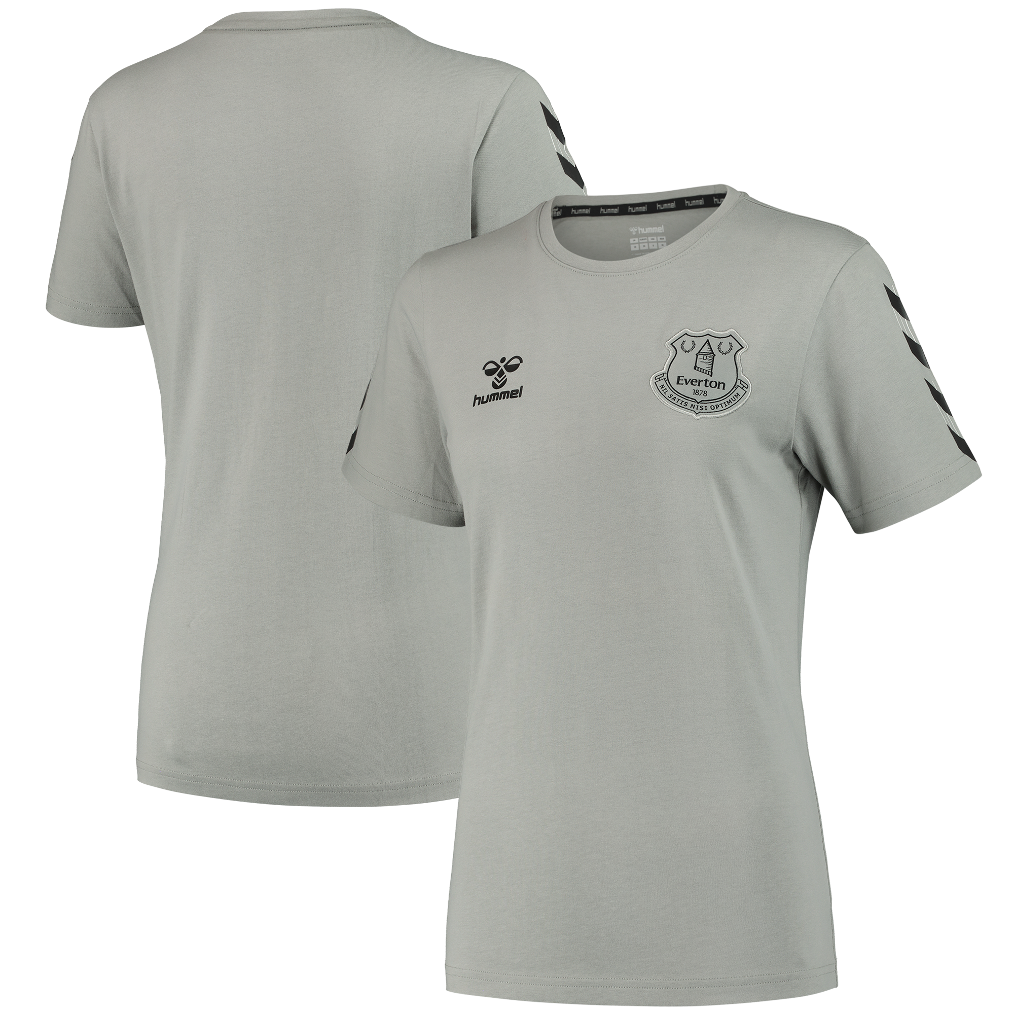 Everton Hummel Travel T-Shirt – Dunkelgrau – Damen
