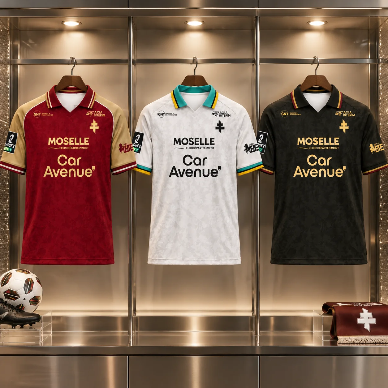 Maillot de football FC Metz 2026/27, maillot de football unisexe, haut de sport respirant à séchage rapide, t-shirt de supporter domicile et extérieur pour hommes et femmes