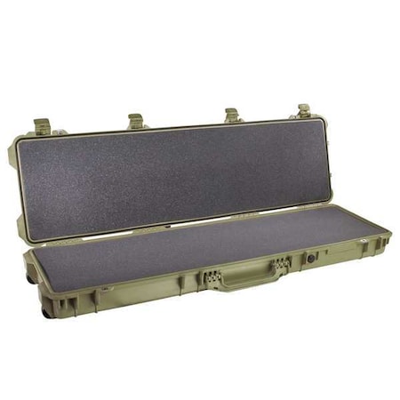 PELICAN 1750 Protective Case, 53 in L, 16 in W, Green