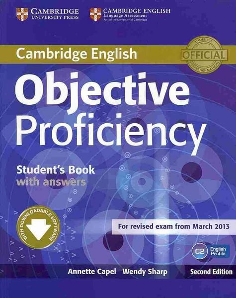 Objective Proficiency Student's Book with Answers with Downloadable Software, Taschenbuch von Annette Capel,Wendy Sharp, Cambridge University Press,