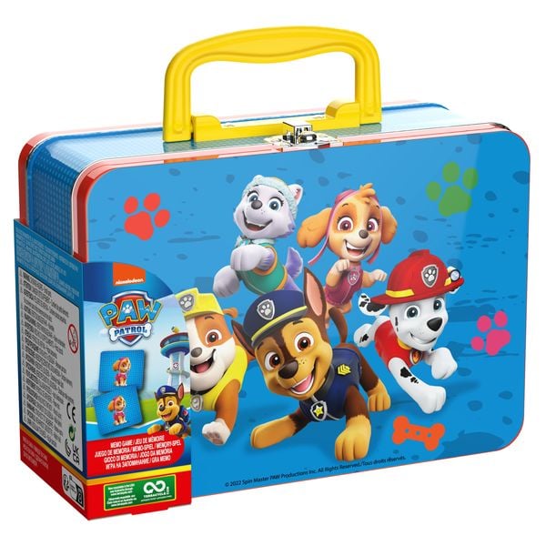 Spin Master Games PAW Patrol Memo-Spiel Köfferchen