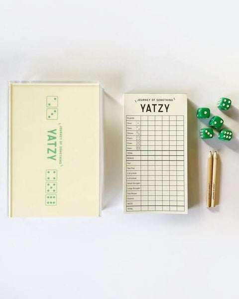 Luxury Yatzy Dice Game Set - Classic Family & Party Game