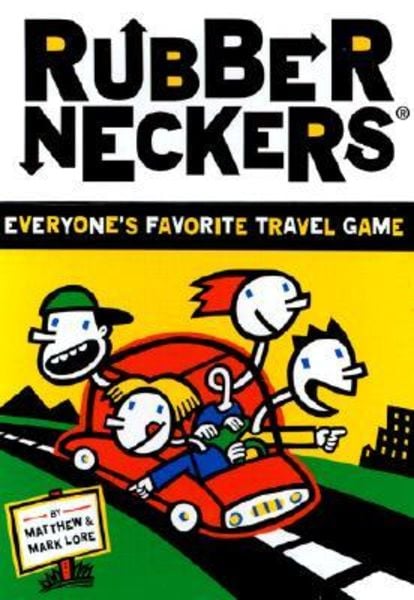 Rubberneckers: Everyone's Favorite Travel Game -- A Fun and Entertaining Road Trip Game for Kids, Great for Ages 8+ - Includes a Full Set of