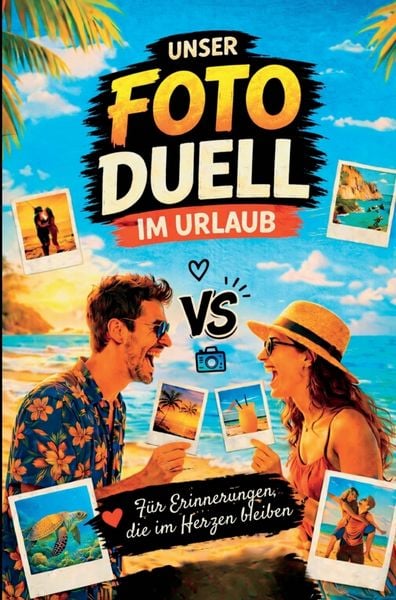 Unser Fotoduell im Urlaub - Das kreative 1 gegen 1 Foto-Challenge Buch für Paare:, Taschenbuch von Daniel Emmerstorfer, D&D Bücher, 978-3-903727-52-6