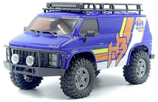 Hobby Plus 1:18 Crawler CR18P EVO-V2 'Rock Van' Brushed 1:18 RC Modellauto Crawler Allradantrieb (4WD) 2,4 GHz