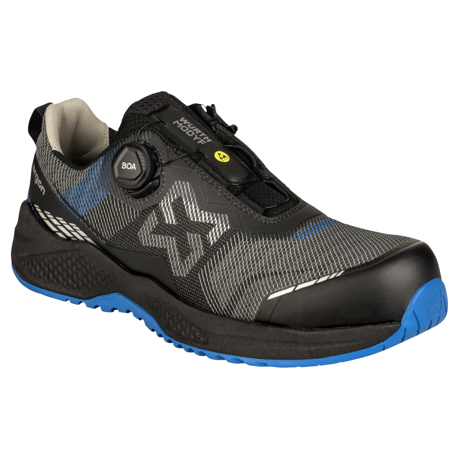 Chaussures de sécurité basses ARGON BOA S1PS ESD noires