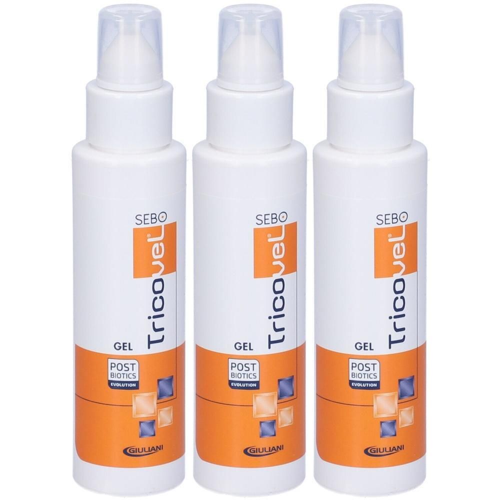 Tricovel Sebo Gel 3x50 ml