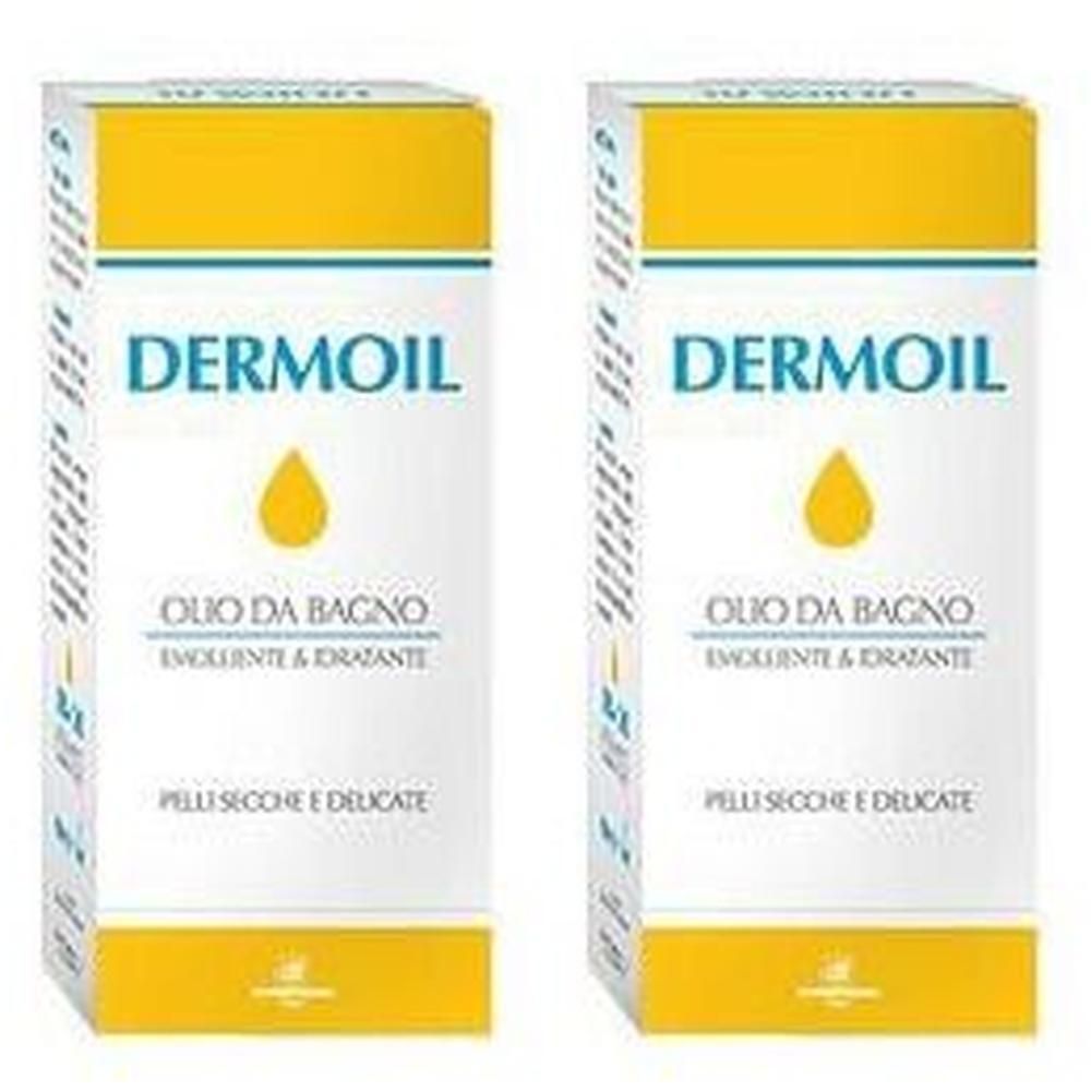 Dermoil Olio Bagno 150 Ml 2x150 ml Additivo per il bagno