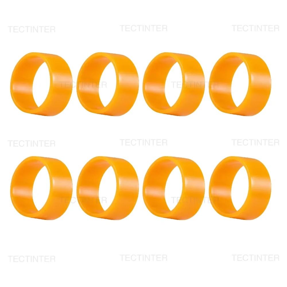 4 8PCS Silicone Joystick Protector Rings For PS5 Xbox Switch Pro Steam Deck orange (8 Pcs)