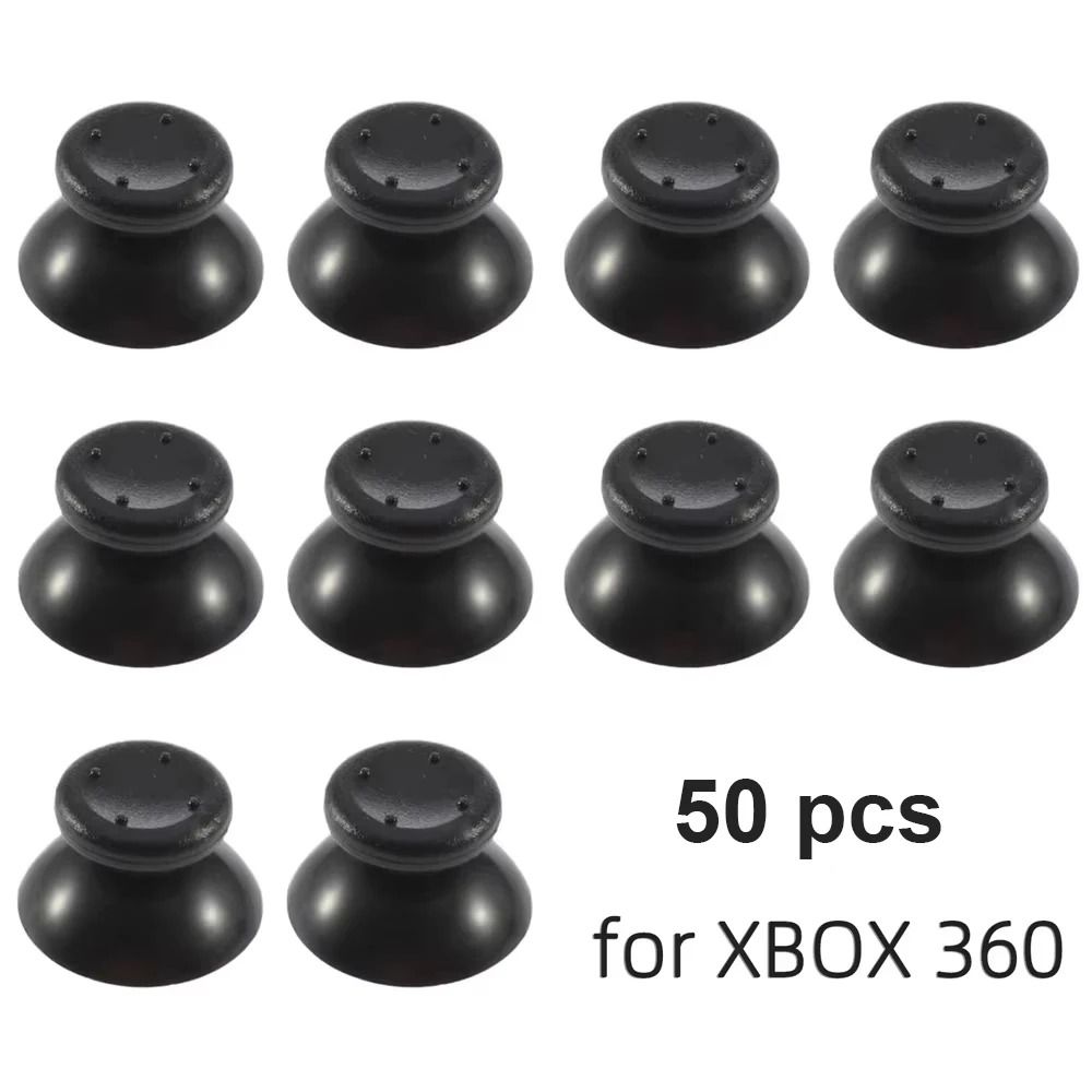 3D Analog Joystick Replacement Caps For PS5 PS4 Xbox Controllers xbox 360 (50 Pcs)